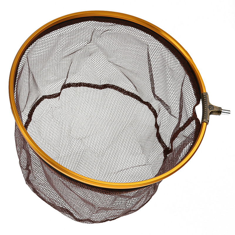 Roostevabast terasest kalapüügivõrk karpkala forelli kalavõrk käsivõrk-D29/35 cm rivepüügi merepüügi peavõrk