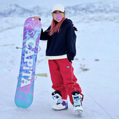 Unisex zimske snježne hlače Vodootporne izolirane skijaške hlače Ripstop Hlače otporne na vjetar Zimske sportske donje hlače na otvorenom