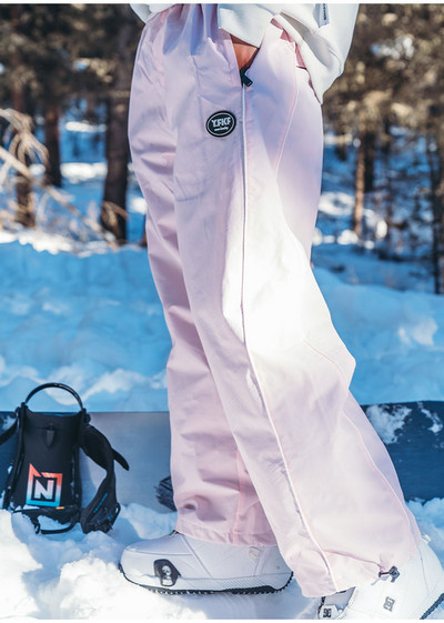 Unisex zimske snježne hlače Vodootporne izolirane skijaške hlače Ripstop Hlače otporne na vjetar Zimske sportske donje hlače na otvorenom