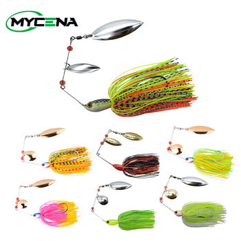 Mycena 16G&18G&21G spinner bait Bass jig Chatter bait риболовна примамка chatterbait Риболовен комплект Воблери за риболовни принадлежности за бас