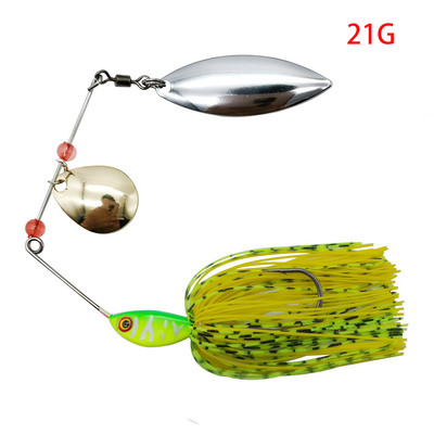 Mycena 16G&18G&21G spinnersööt Bass Jig Chatter sööt kalapüügilant chatterbait Kalastuskomplekt Vooblerid Bassi kalastustarvetele