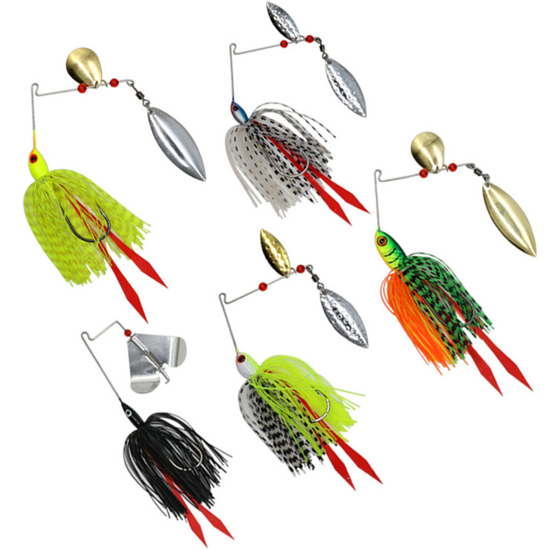 Mycena 16G&18G&21G spinnersööt Bass Jig Chatter sööt kalapüügilant chatterbait Kalastuskomplekt Vooblerid Bassi kalastustarvetele