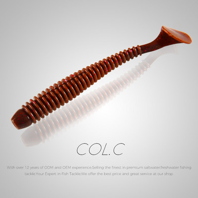 BEARKING 63 mm 80 mm 97 mm mamac za ribolov Meki mamac Shad Silikonski mamci Vobleri Swimbait Umjetni leurre souple