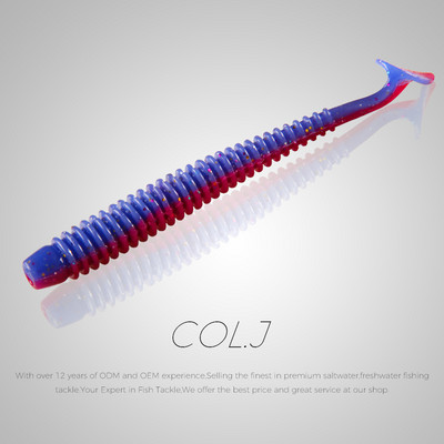 BEARKING 63 mm 80 mm 97 mm mamac za ribolov Meki mamac Shad Silikonski mamci Vobleri Swimbait Umjetni leurre souple