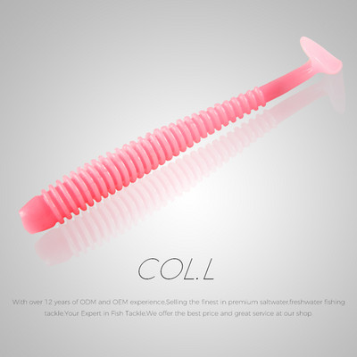 BEARKING 63 mm 80 mm 97 mm mamac za ribolov Meki mamac Shad Silikonski mamci Vobleri Swimbait Umjetni leurre souple