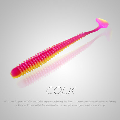 BEARKING 63 mm 80 mm 97 mm mamac za ribolov Meki mamac Shad Silikonski mamci Vobleri Swimbait Umjetni leurre souple