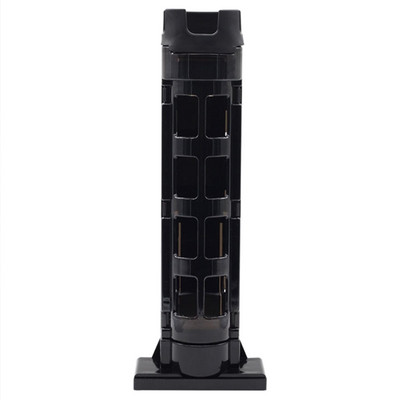 Žvejybos dėžės meškerės laikiklis, reguliuojamo aukščio meškerės dėžutės atrama Žvejybos dėžės meškerės statinių laikiklio stovo atrama su pagrindu