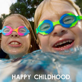 Ochelari de înot pentru copii Ochelari de înot pentru tineret cu protecție anti-aburire UV Lentila de etanșare din silicon rezistentă la scurgeri pentru băieți, fete, scufundări pentru copii