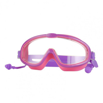 Γυαλιά κολύμβησης κατά της ομίχλης Γυαλιά κολύμβησης για νέους με ωτοασπίδα Αντιδιαρροή Αντιθαμβωτική προστασία Uv για αγόρια κορίτσια 3-15 ετών για παιδιά