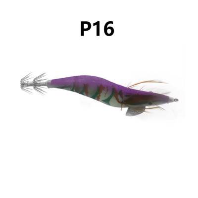 1 κομμάτι φωτεινό ξύλινο δόλωμα γαρίδας, εξοπλισμένο με γάντζο για καλαμάρι, θαλασσινό νερό και τεχνητό δόλωμα γαρίδας γλυκού νερού