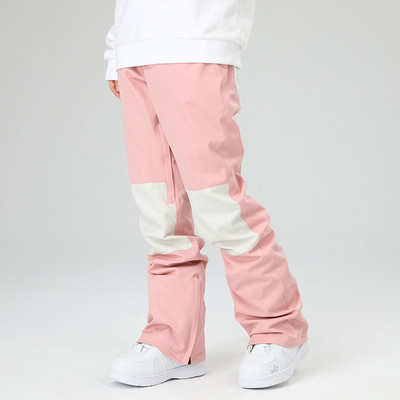 Suusatamine Lumelaud Õhukesed Suusad Veekindlad Soe Tepitud lumespordialad Mehed Naiste Lapitehnika Püksid Lumelauapüksid