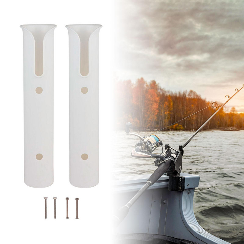 Στήριγμα καλάμι 2 τεμαχίων Στήριγμα καλάμι ψαρέματος επαγγελματικό καλάμι ψαρέματος Αξεσουάρ καγιάκ αποθήκευσης σε γκαράζ σκάφους