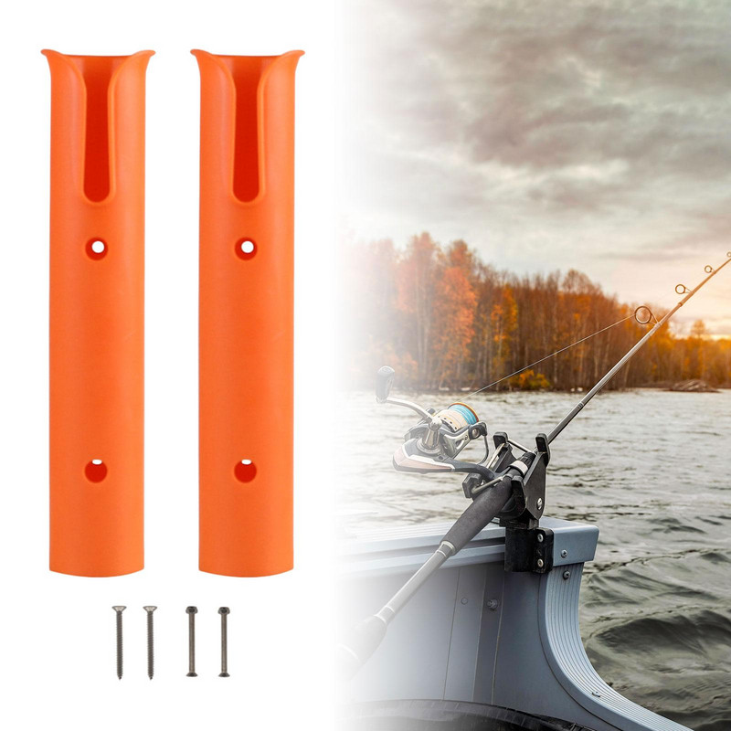Στήριγμα καλάμι 2 τεμαχίων Στήριγμα καλάμι ψαρέματος επαγγελματικό καλάμι ψαρέματος Αξεσουάρ καγιάκ αποθήκευσης σε γκαράζ σκάφους
