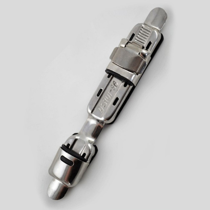 Suport pentru roată pentru mulinetă din oțel inoxidabil Tip placă pentru scaunul mulinetei Reglabil cu clemă pentru undița de pescuit