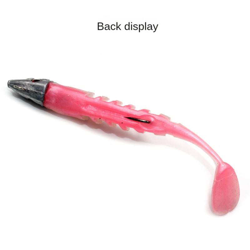 Meki silikonski mamac 15,5 g 26 g Morski ribolov Pribor za ribolov u slanoj vodi Dodaci Udica s Jig glavom Peche Pesca mamac za ribolov