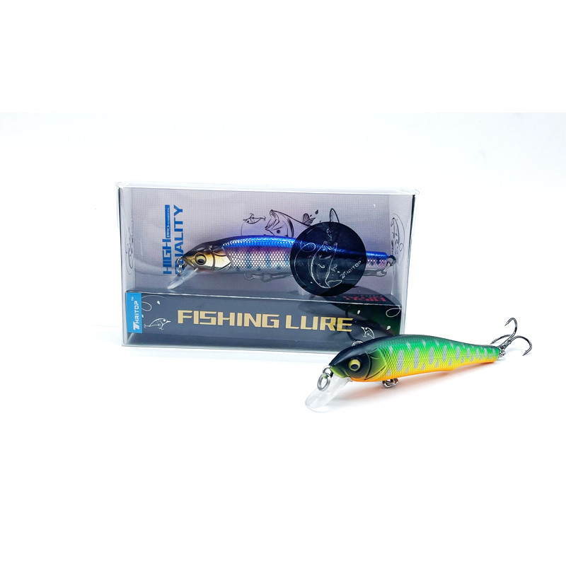 THRITOP Sinking Minnow Naluca TP205 Momeală tare de înaltă calitate 5 culori pentru opțiuni 70MM 5G Wobblers Accesorii de pescuit