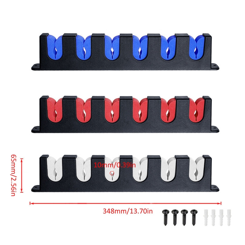 Επιτοίχια βάση για καλάμι ψαρέματος Οριζόντια στήριξη Σχάρα αποθήκευσης οροφής τοίχου