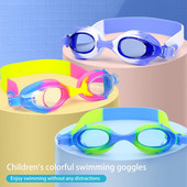 Laste ujumisprillid veekindlad, lekkimata uduvastane UV-kaitse, läbipaistev lääts poistele tüdrukutele silikoonprillid sukeldumissnorgeldamise ekv