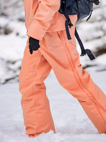 Αδιάβροχο και πυκνό παντελόνι σκι για άνδρες και γυναίκες, θερμικό παντελόνι, αντιανεμικό παντελόνι χιονιού, υπαίθρια αθλήματα, σκι, σνόουμπορντ,