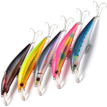 Νέο 45g 120mm Minnow Sinking Fishing Lure Hard Plastic Trout Lure Τεχνητό δόλωμα Pesca Wobbler Fishing for pike bass Crankbait