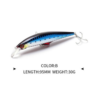 Uus 45g 120mm Minnow uppuv püügilant Kõvast plastist forellilant kunstsööt Pesca voobler haugi püüdmine Crankbait