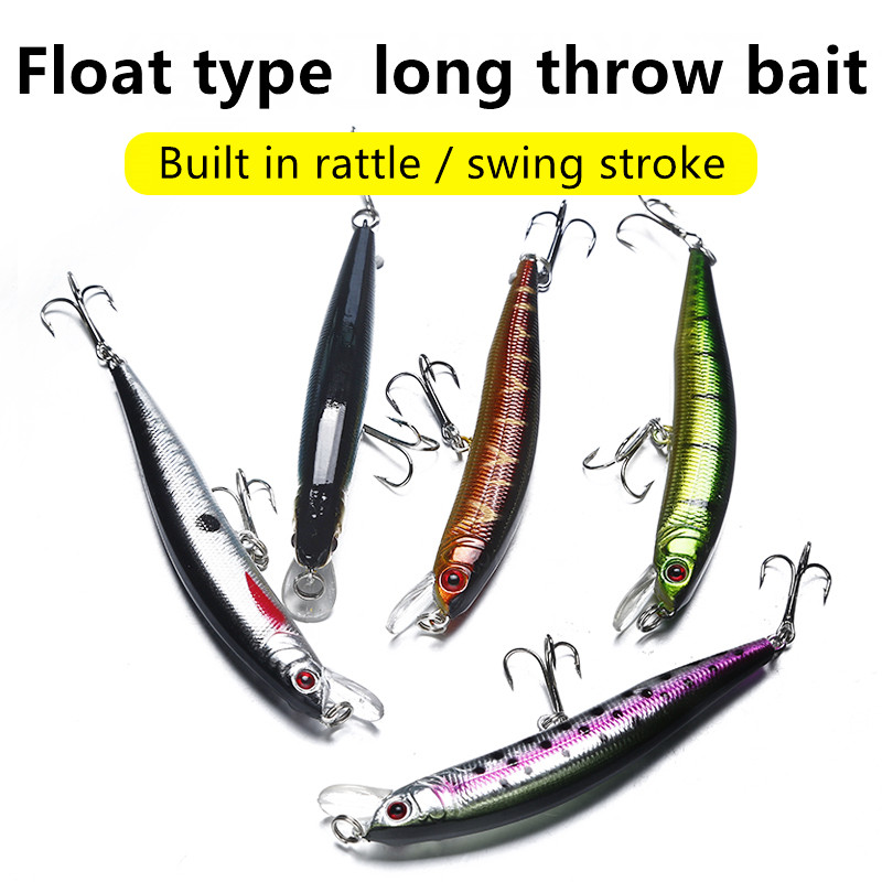 1 tk Jaapani kalastuslant Minnow Hard Bait Swimbait 100mm 8g Kunstsöödaga vobler Crankbait karpkala ahvena kalastustarbed