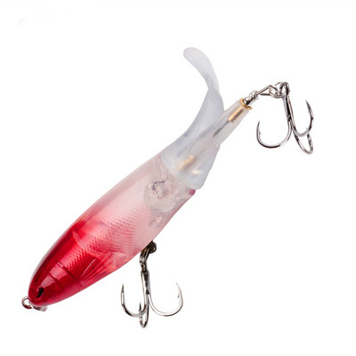 Whopper Plopper Popper Propeller Topwater Fishing Lures 13g Artificial Bait Hard Crankbait Wobblers Rotating Tail Fishing Tacking
