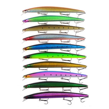 1 τμχ Νέα Big Laser Minnow Fishing Lures 18cm/24g Fishing Hard Bait Crankbaits Isca Artificiais Pesca Sea Wobbler Swimming Baits