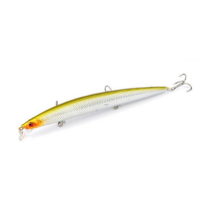 1gab jauni Big Laser Minnow zvejas mānekļi 18cm/24g zvejai ar cieto ēsmu Crankbaits Isca Artificiais Pesca jūras voblera peldēšanas ēsmas