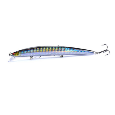 1gab jauni Big Laser Minnow zvejas mānekļi 18cm/24g zvejai ar cieto ēsmu Crankbaits Isca Artificiais Pesca jūras voblera peldēšanas ēsmas