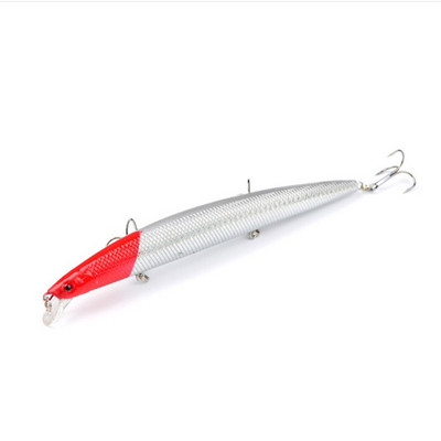 1gab jauni Big Laser Minnow zvejas mānekļi 18cm/24g zvejai ar cieto ēsmu Crankbaits Isca Artificiais Pesca jūras voblera peldēšanas ēsmas