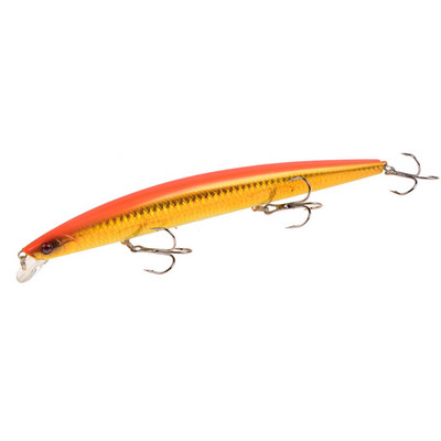 1gab jauni Big Laser Minnow zvejas mānekļi 18cm/24g zvejai ar cieto ēsmu Crankbaits Isca Artificiais Pesca jūras voblera peldēšanas ēsmas