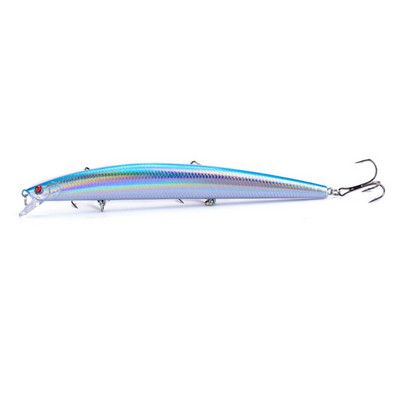 1gab jauni Big Laser Minnow zvejas mānekļi 18cm/24g zvejai ar cieto ēsmu Crankbaits Isca Artificiais Pesca jūras voblera peldēšanas ēsmas
