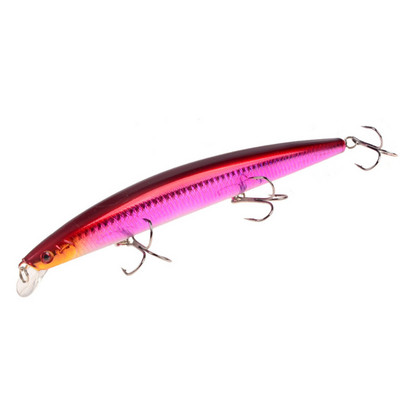 1gab jauni Big Laser Minnow zvejas mānekļi 18cm/24g zvejai ar cieto ēsmu Crankbaits Isca Artificiais Pesca jūras voblera peldēšanas ēsmas