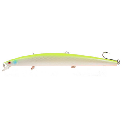 1gab jauni Big Laser Minnow zvejas mānekļi 18cm/24g zvejai ar cieto ēsmu Crankbaits Isca Artificiais Pesca jūras voblera peldēšanas ēsmas