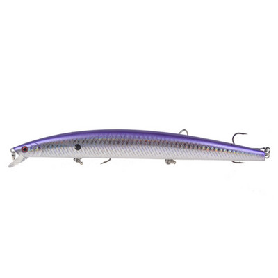 1gab jauni Big Laser Minnow zvejas mānekļi 18cm/24g zvejai ar cieto ēsmu Crankbaits Isca Artificiais Pesca jūras voblera peldēšanas ēsmas