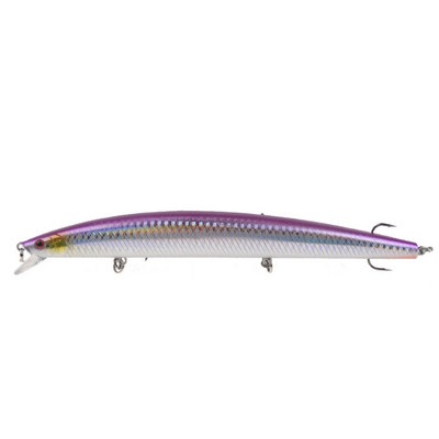 1gab jauni Big Laser Minnow zvejas mānekļi 18cm/24g zvejai ar cieto ēsmu Crankbaits Isca Artificiais Pesca jūras voblera peldēšanas ēsmas