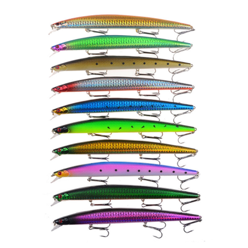 1db új Big Laser Minnow horgászcsalik 18cm/24g horgászcsali Crankbaits Isca Artificiais Pesca Sea Wobbler úszócsalik