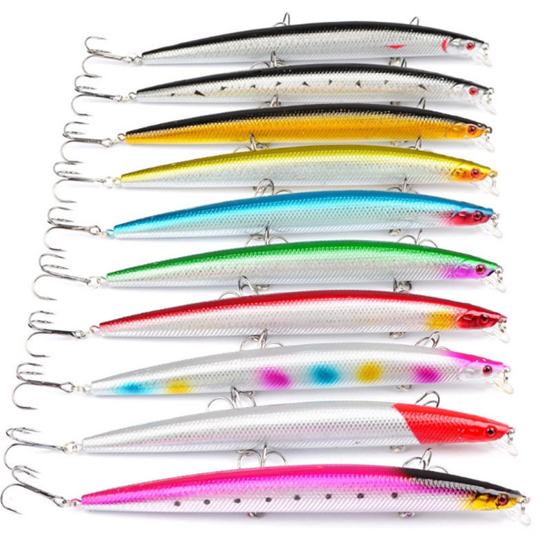 1db új Big Laser Minnow horgászcsalik 18cm/24g horgászcsali Crankbaits Isca Artificiais Pesca Sea Wobbler úszócsalik