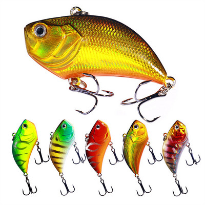1gab Long Casting VIB Winter Crankbait 5,4cm-13g-6# Grimstošs VIB zvejas māneklis Vobleris Hard Bait Swimbait zvejas rīku piederumi