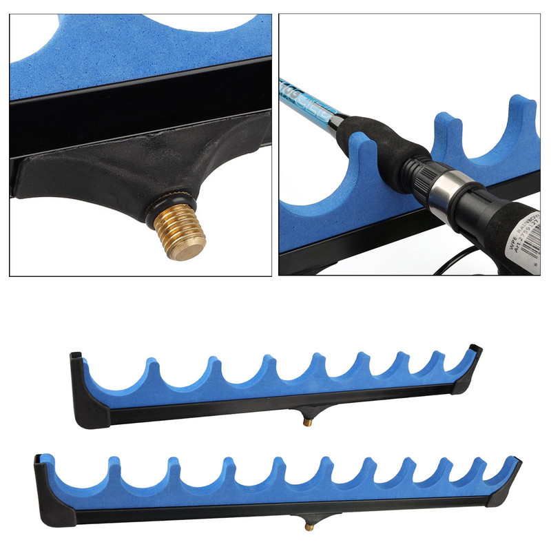 Suport pentru undiță de pescuit Trepied de pescuit cu șurub Universal 9,3 mm Șuruburi Suport pentru stâlp Cap de înlocuire Accesorii pentru pescuit la crap