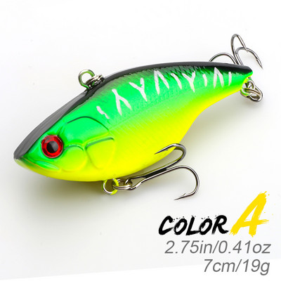 KMER 5,5cm 14g VIB Balancer Winter Bait All for Fishing Lures Wobbler Hooks for Pike Walleye Bass Equipment Accessories Tackle