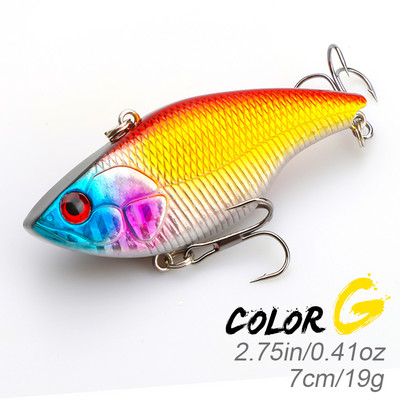 KMER 5,5cm 14g VIB Balancer Winter Bait All for Fishing Lures Wobbler Hooks for Pike Walleye Bass Equipment Accessories Tackle