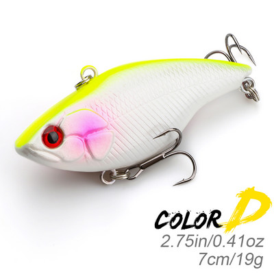 KMER 5,5cm 14g VIB Balancer Winter Bait All for Fishing Lures Wobbler Hooks for Pike Walleye Bass Equipment Accessories Tackle