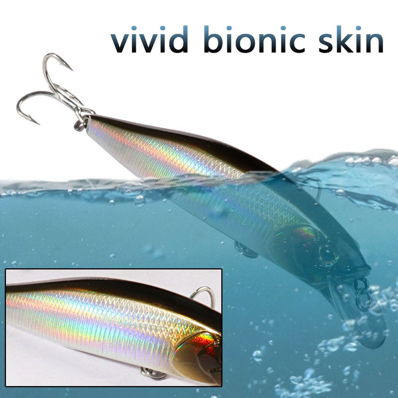 Sinking Minnow 19g Floating Jerkbait 15g Fishing Lure HardBait Treble Hooks Swimbait Pesca Tackle Crank Wobbler Τεχνητό δόλωμα