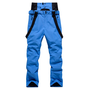2023 Нови ски панталони Мъжки и дамски топли единични панталони с двоен борд Водоустойчиви ветроустойчиви панталони с голям размер
