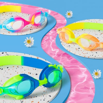 Veekindlad ujumisprillid Laste ujumisprillid Ujumisvastase UV-kaitsega noorte ujumisprillid Lekkekindlad silikoonsukeldumisprillid poistele