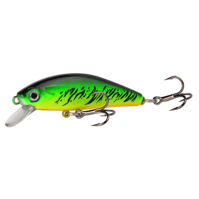 1τμχ Sinking wobbler 3D Eyes Fishing Lure 5,5cm 6,7g Mini Minnow Artificial Hard Bait Crankbait Floating Fishing Tacking