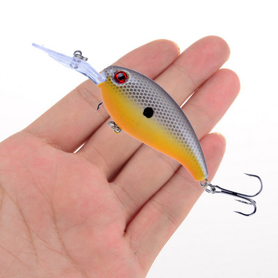 1 buc. Nalucă de pescuit cu manivela momeli artificiale dure 10 cm/15 g Crankbait Jerkbait Wobbler Aparatură de pescuit Bună cârlige înalte