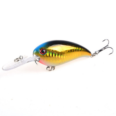 1 buc. Nalucă de pescuit cu manivela momeli artificiale dure 10 cm/15 g Crankbait Jerkbait Wobbler Aparatură de pescuit Bună cârlige înalte